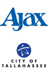 Ajax and City of Tallahassee logos